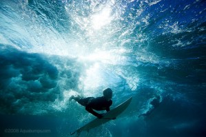 Explosion duckdive, Bondi  (courtesy www.aquabumps.com)